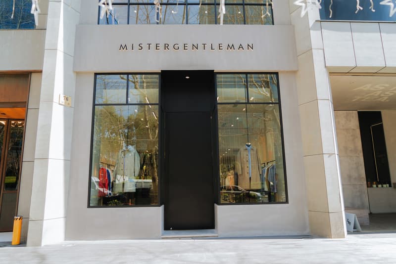走進 MISTERGENTLEMAN 上海旗艦店