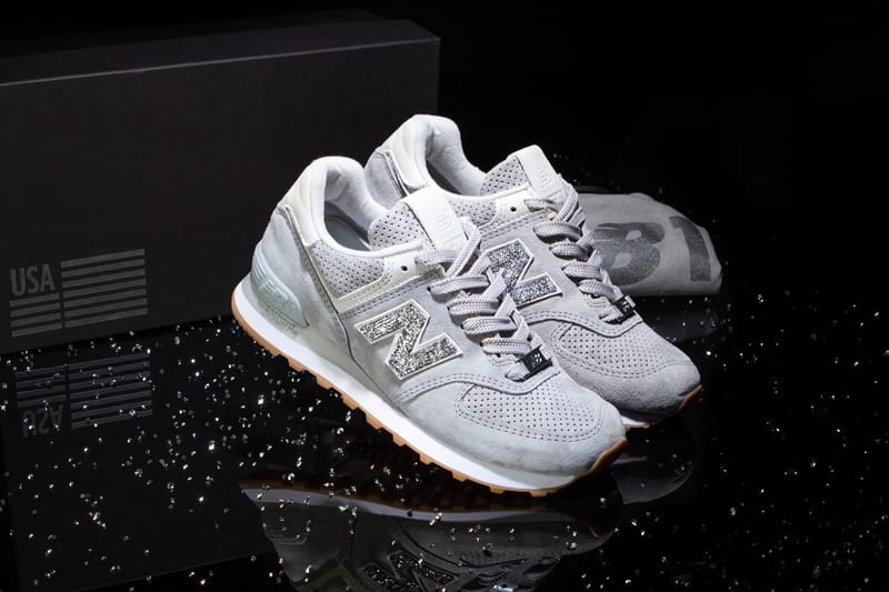 New Balance 為經典 574 推出 Swarovski 水晶定製版本