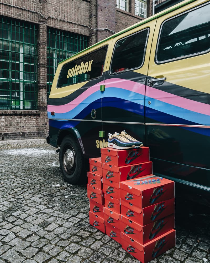 Solebox 將通過特製貨車發售 Sean Wotherspoon x Nike Air Max 1/97