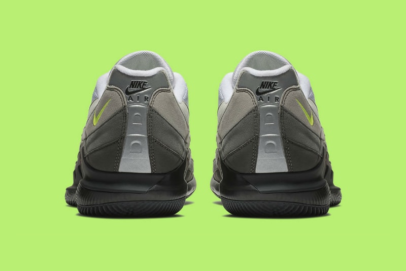 Roger Federer 新款鞋作 NikeCourt Vapor RF X Air Max 95「Neon」配色登場