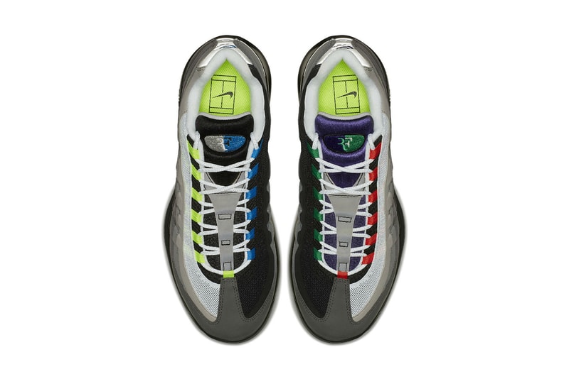 Nike 為 Roger Federer 打造 NikeCourt Vapor RF X Air Max 95 全新鞋款