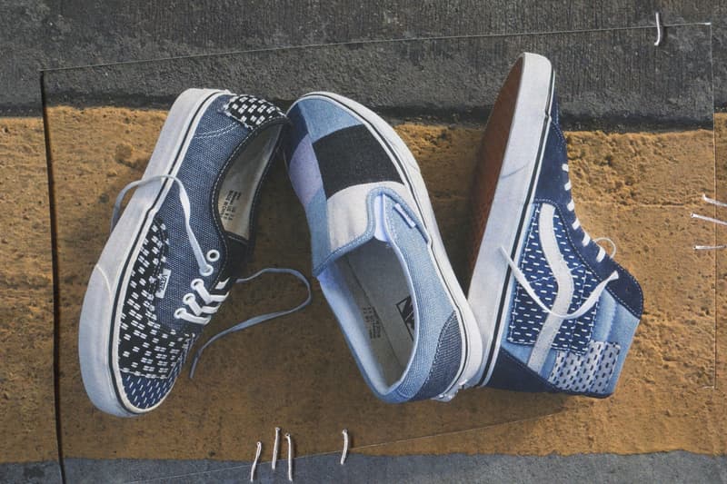 Vans 全新「Patchwork Denim」日式傳統拼布系列登场