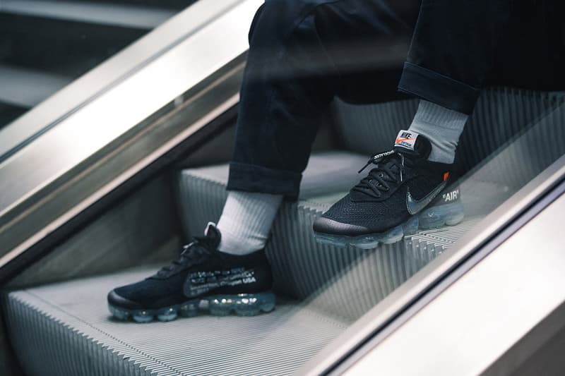Off-White™ x Nike Air VaporMax 全新黑色版本上腳預覽