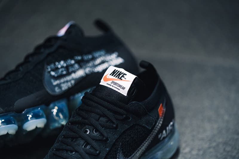 Off-White™ x Nike Air VaporMax 全新黑色版本上腳預覽