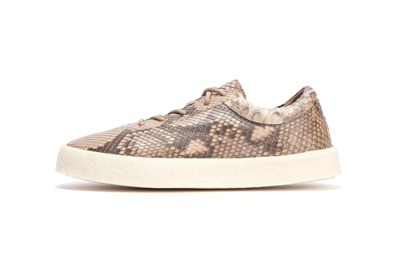 搶先預覽 YEEZY Season 6 全新鞋款 Crepe Sneaker 蟒蛇皮版本