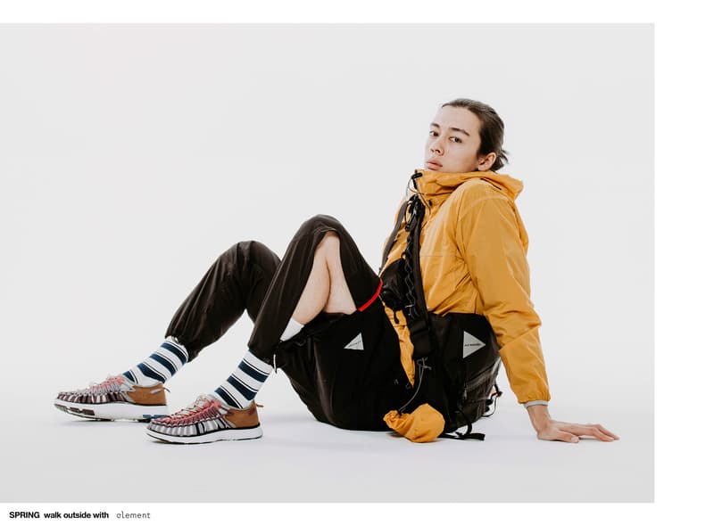 element 打造 2018 春夏「spring walk outside with element」造型特輯