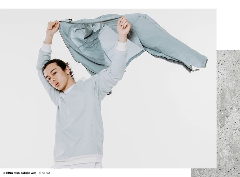 element 打造 2018 春夏「spring walk outside with element」造型特輯