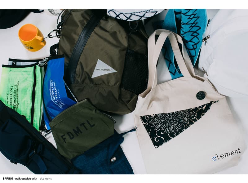 element 打造 2018 春夏「spring walk outside with element」造型特輯