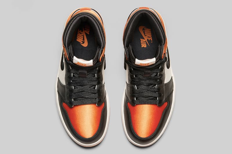 Air Jordan 1「Shattered Backboard」Satin 官方圖片釋出