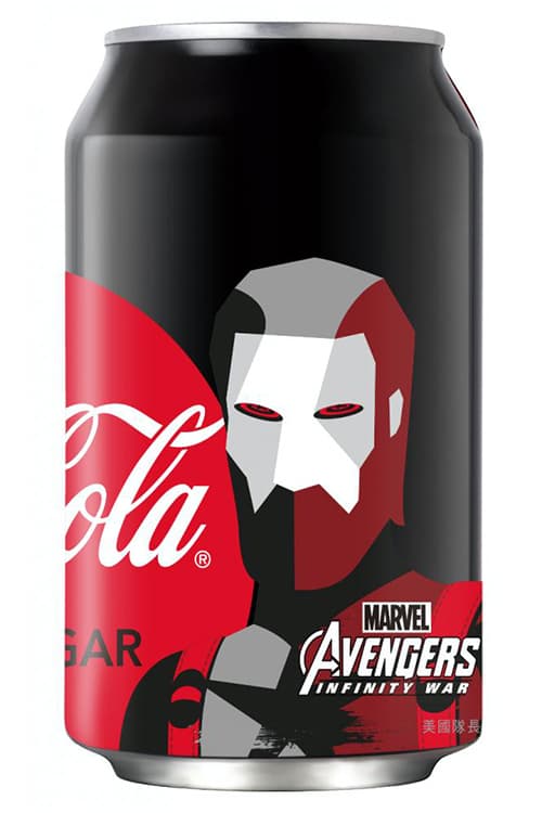 Coca-Cola Zero 推出《Avengers: Infinity War》特別版包裝