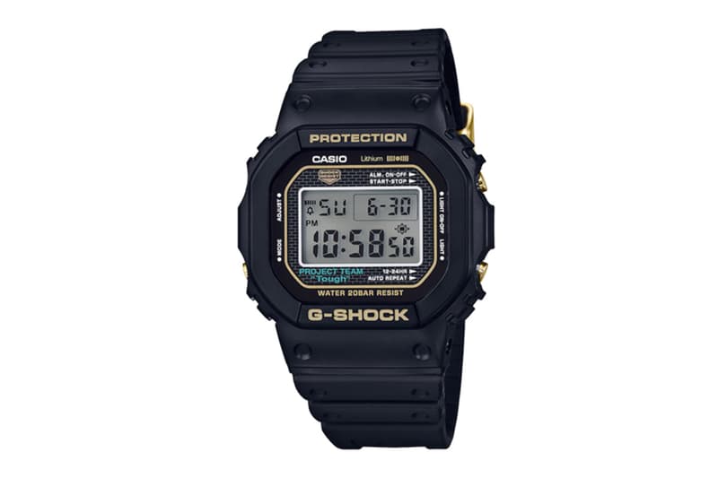 G-SHOCK 三十五周年別注黑金系列登場