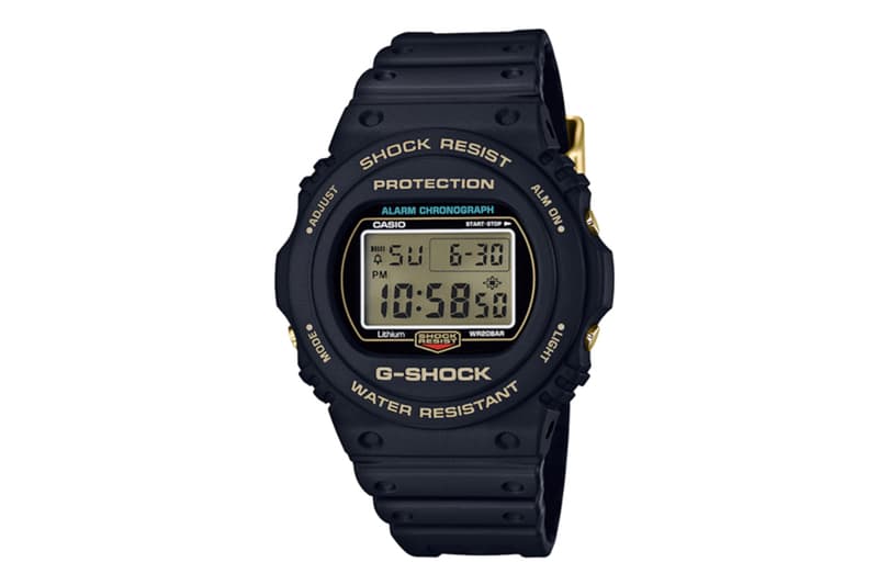 G-SHOCK 三十五周年別注黑金系列登場