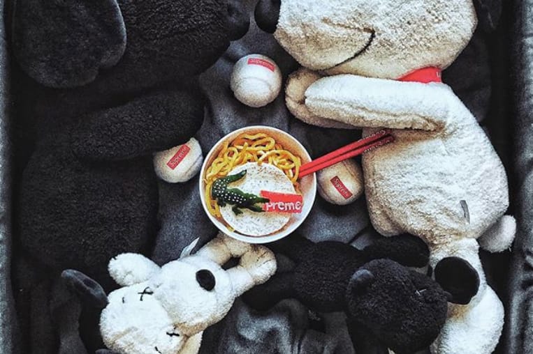 Instagram 美食自製專家打造「Supreme x Lacoste 意大利麵」