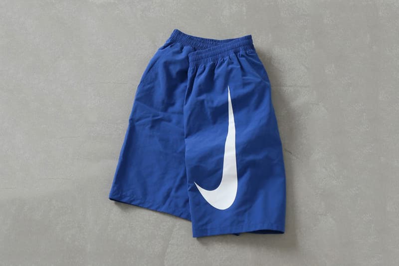 Nike x EDIFICE「Swoosh Logo」联名沙滩裤