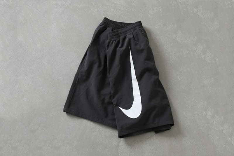 Nike x EDIFICE「Swoosh Logo」联名沙滩裤