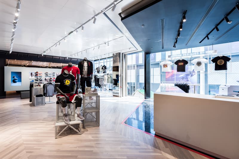 走进 JORDAN 77 SONGHU 品牌体验店