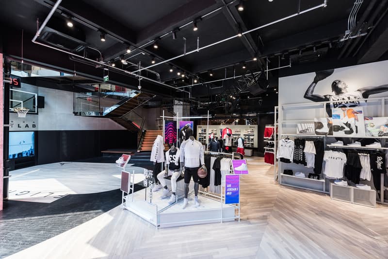 走进 JORDAN 77 SONGHU 品牌体验店