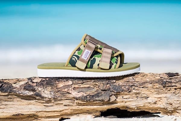 A BATHING APE® x SUICOKE 聯名涼鞋系列