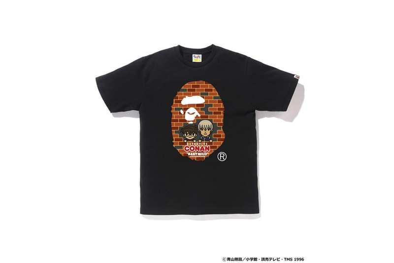 A BATHING APE® 及 MILKFED 推出《名偵探柯南: 零的執行人》劇場版紀念系列