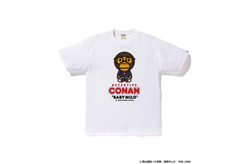 A BATHING APE® 及 MILKFED 推出《名偵探柯南: 零的執行人》劇場版紀念系列