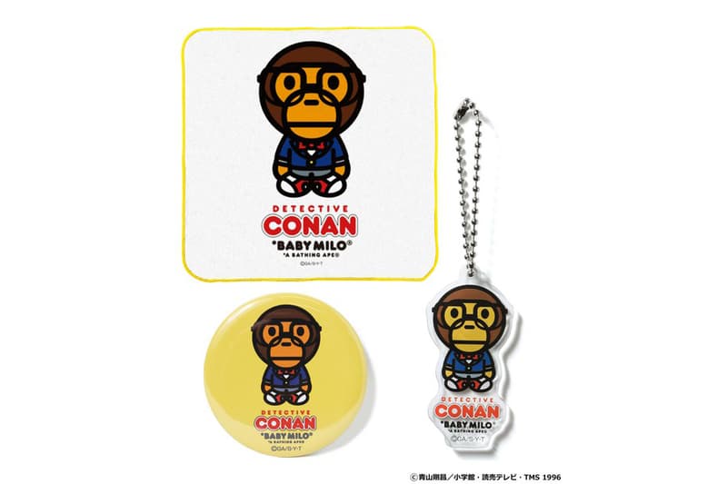 A BATHING APE® 及 MILKFED 推出《名偵探柯南: 零的執行人》劇場版紀念系列