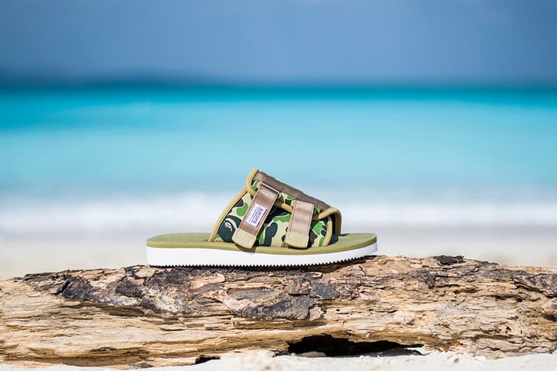 A BATHING APE® x SUICOKE 聯名涼鞋系列