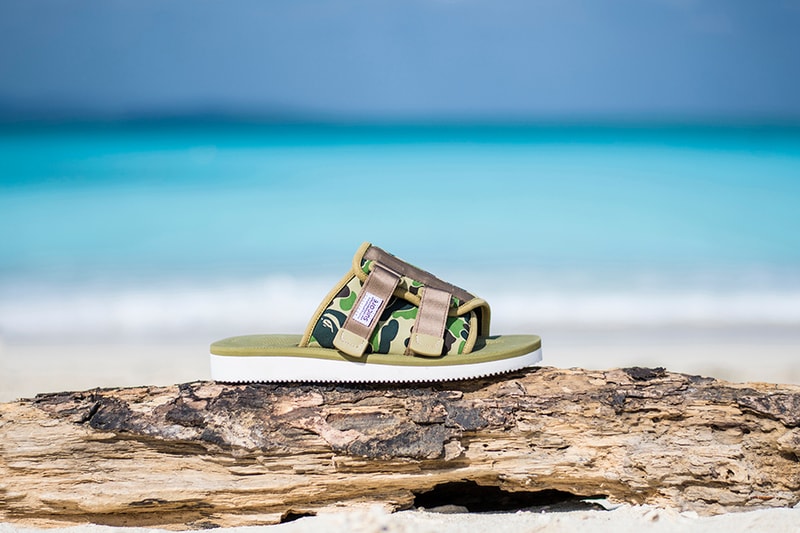 A BATHING APE® x SUICOKE 聯名涼鞋系列