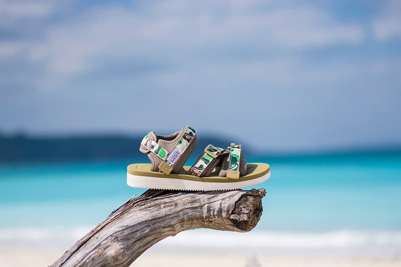A BATHING APE® x SUICOKE 聯名涼鞋系列