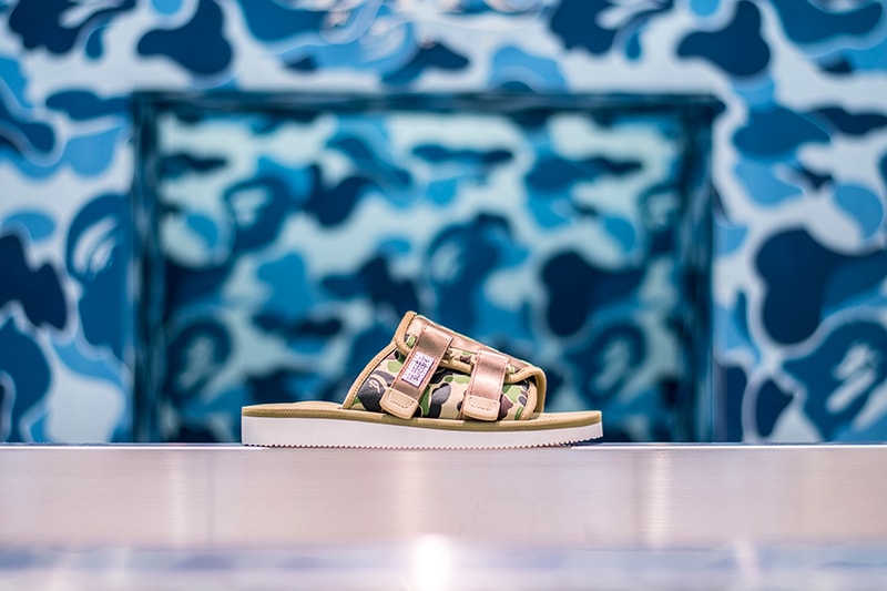A BATHING APE® x SUICOKE 聯名涼鞋系列