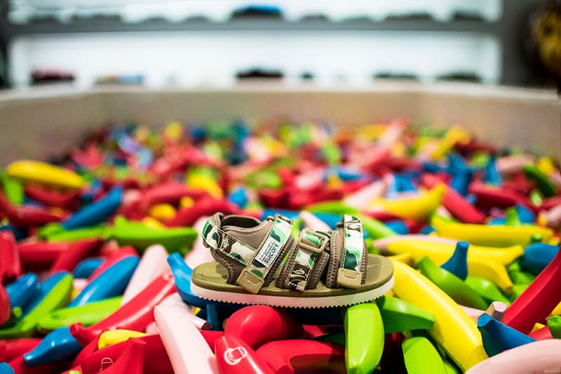 A BATHING APE® x SUICOKE 聯名涼鞋系列