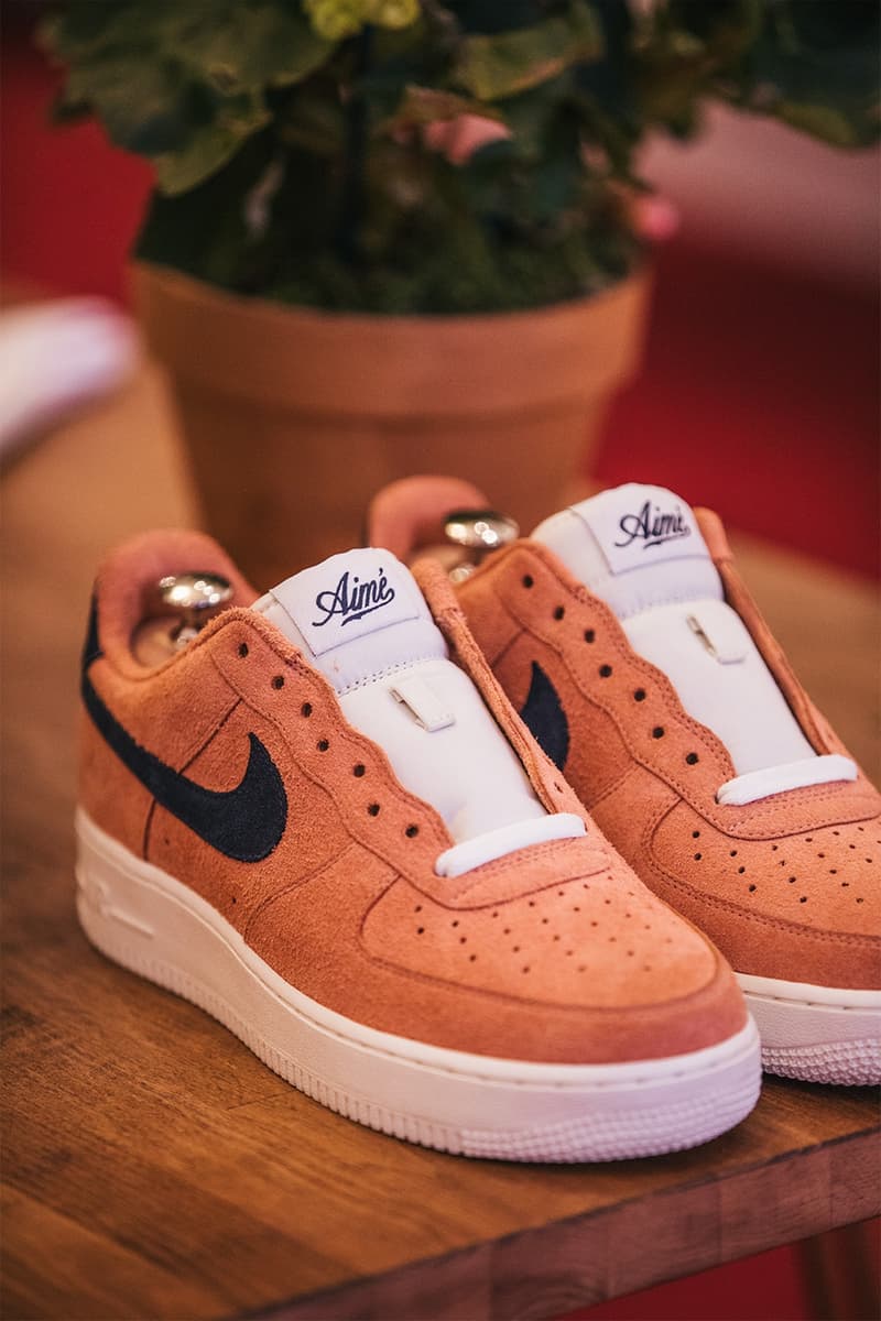 Aimé Leon Dore 定製版 Nike Air Force 1 Low 曝光