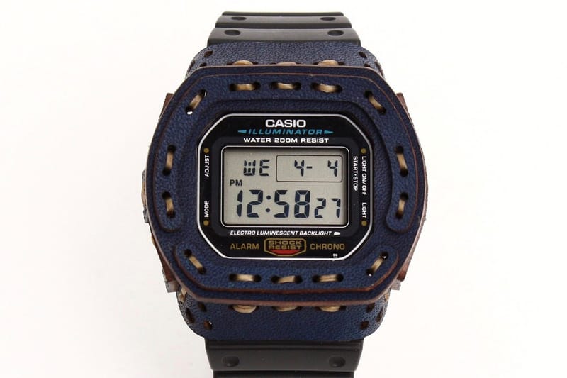 日本品牌 armadillo 藍染皮革手造腕錶保護套