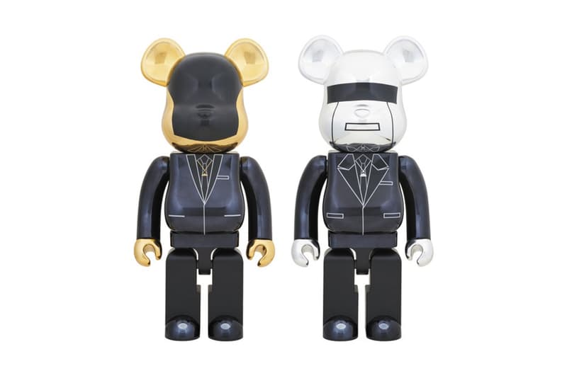Medicom Toy 復刻經典 Daft Punk 造型 BE@RBRICK 玩偶