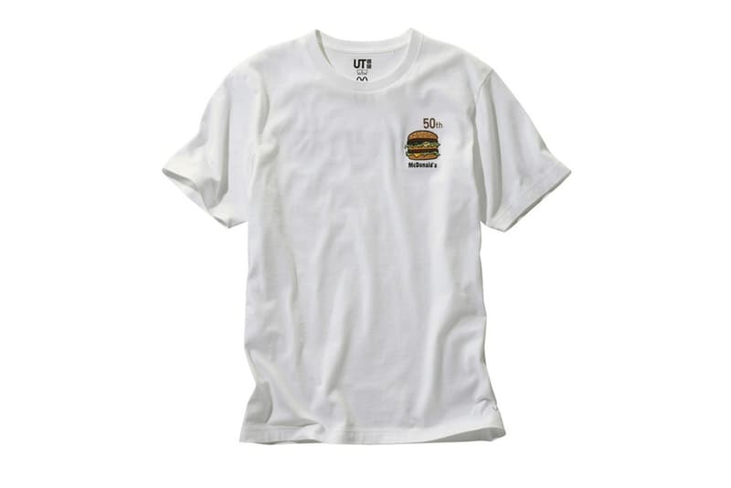 UNIQLO UT 與 McDonald’s 为 Big Mac 50 周年打造紀念 T-Shirt