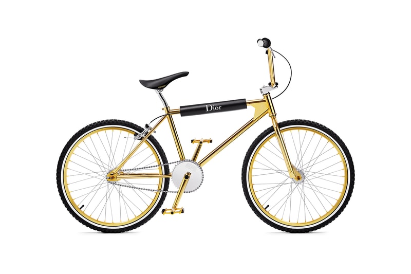 Dior 攜手 Bogarde 推出限量 100 部金色 BMX