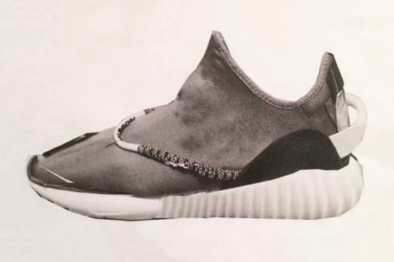 Kanye West 公開早期 YEEZY BOOST 350 Photoshop 渲染圖