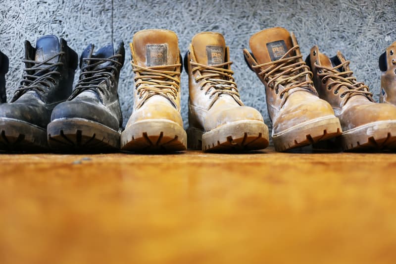 HYPEBEAST 直擊 N.HOOLYWOOD x Timberland PRO 聯名系列陳列室