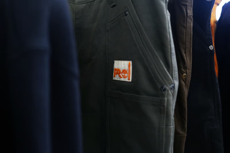 HYPEBEAST 直擊 N.HOOLYWOOD x Timberland PRO 聯名系列陳列室