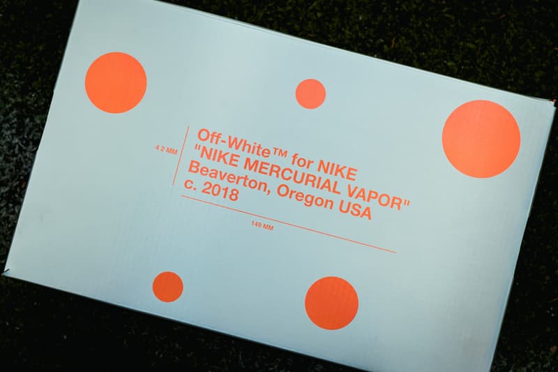 近賞 Virgil Abloh x Nike Mercurial Vapor 360 聯名足球靴