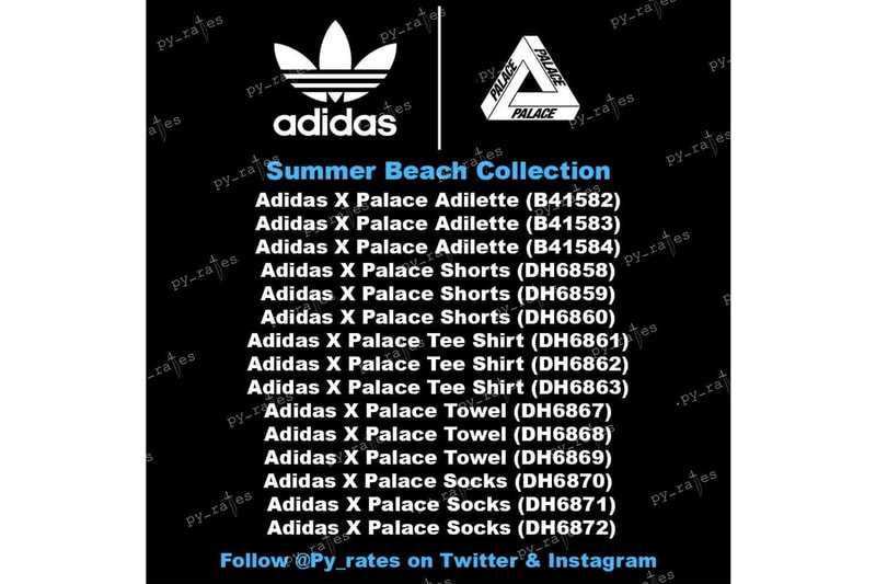Palace x adidas Originals 2018 全新聯名消息曝光