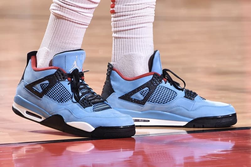 P.J. Tucker 搶先着用尚未发布的 Travis Scott x Air Jordan 4 聯名鞋款