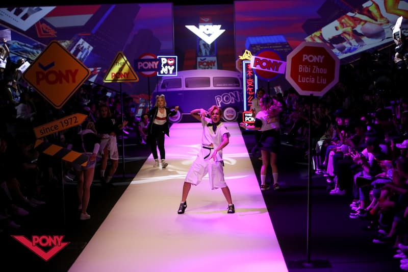 PONY 携手周笔畅与 Lucia Liu 亮相上海时装周