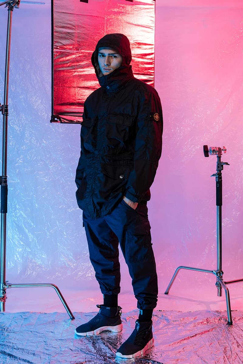 HBX 打造 Stone Island 2018 春夏新品造型特辑