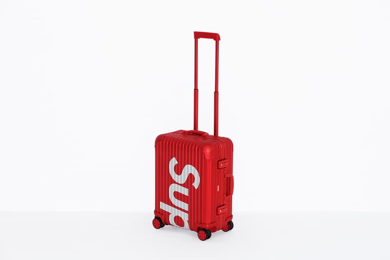 Supreme x RIMOWA 聯名 Topas 行李箱系列正式發布