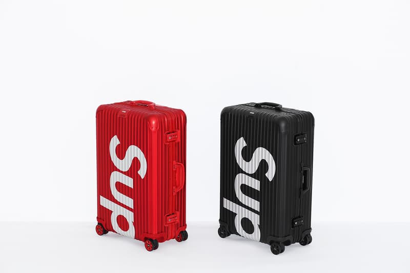 Supreme x RIMOWA 聯名 Topas 行李箱系列正式發布