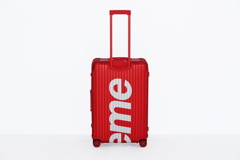 Supreme x RIMOWA 聯名 Topas 行李箱系列正式發布