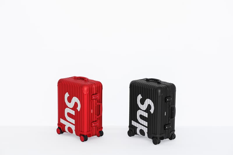 Supreme x RIMOWA 聯名 Topas 行李箱系列正式發布