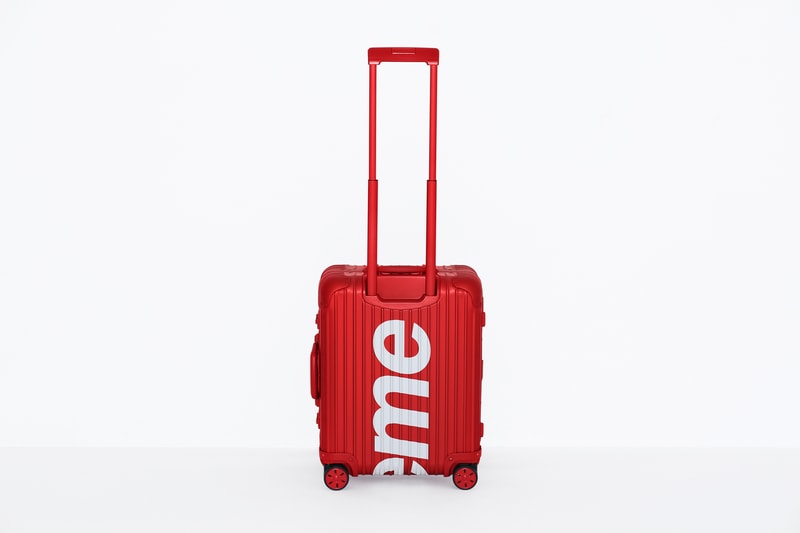 Supreme x RIMOWA 聯名行李箱系列將登陸 RIMOWA 指定門店