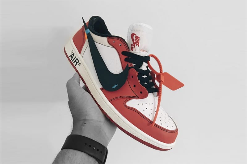 設計師打造 Virgil Abloh x Air Jordan 1 Low 客製鞋款