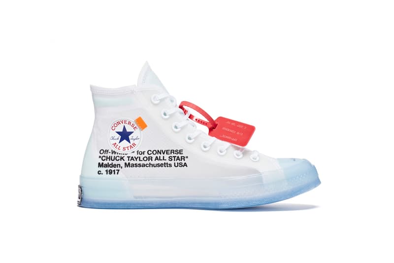 Converse x Virgil Abloh Chuck 70 聯名鞋款正式發布